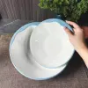 The Fenghua series of high-end ceramic relief painted slanted bowls, 9-inch and 11-inch thickened and durable, are suitable for home use in hotels and clubs Item Picture